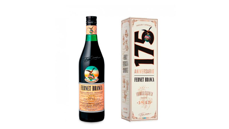 Fernet Branca cumple 175 años de historia ininterrumpida y los celebra con ediciones limitadas y de colección